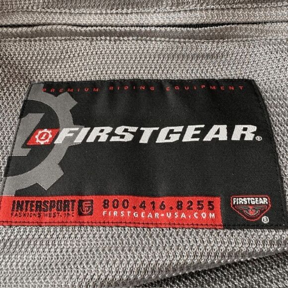 Firstgear Men's High Performance Hypertex Mesh Biker Jacket Black Size Large - Picture 3 of 15